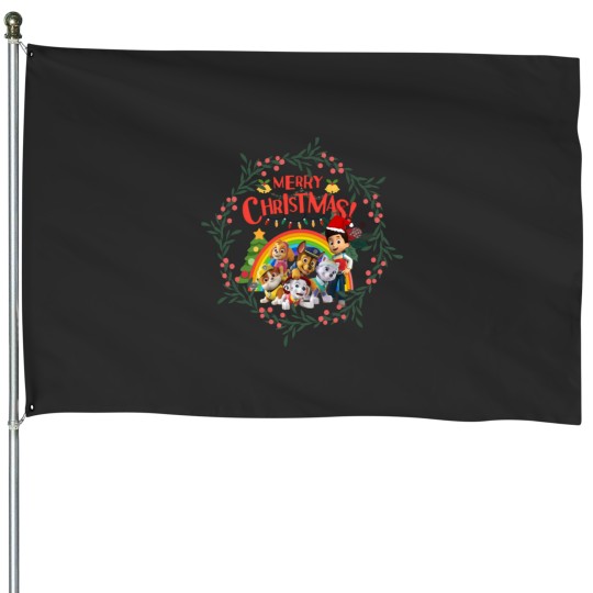 Discover Christmas Paw Patrolss Essential House Flags