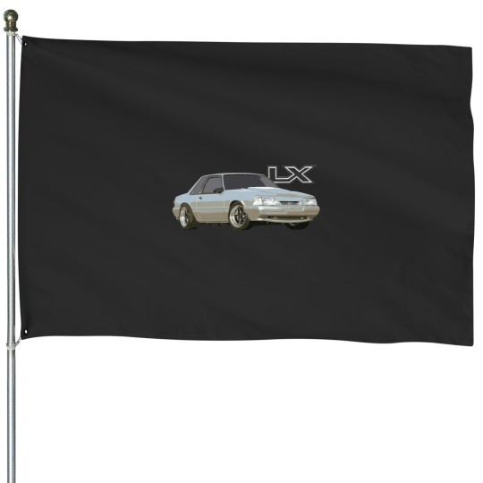 Discover Mustangss GT 5.0L V8 FoxBody Cobra SVT LX House Flags