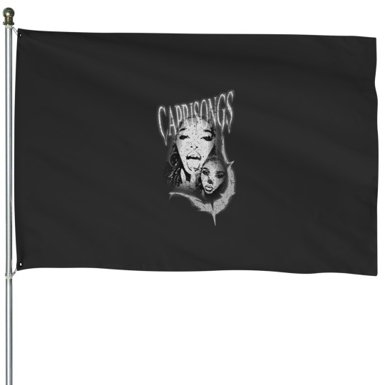 Discover FKA twigs graphic tee (BEST WITH BLACK BACKGROUND).png House Flags