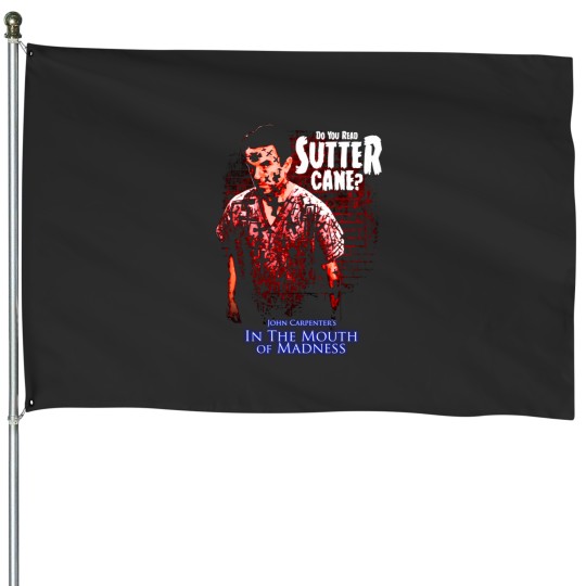 Discover Sutter Cane John Carpenter Horror Movie T-Shirt 3867 House Flags