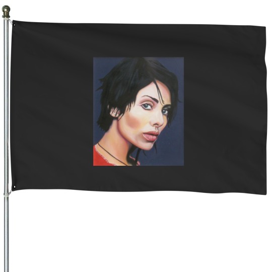 Discover  Cool Natalie Imbruglia Singer Art Design House Flags