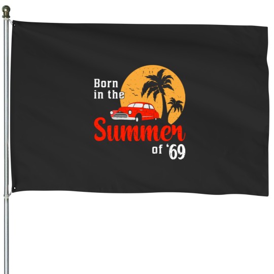 Discover born in summer House Flags
