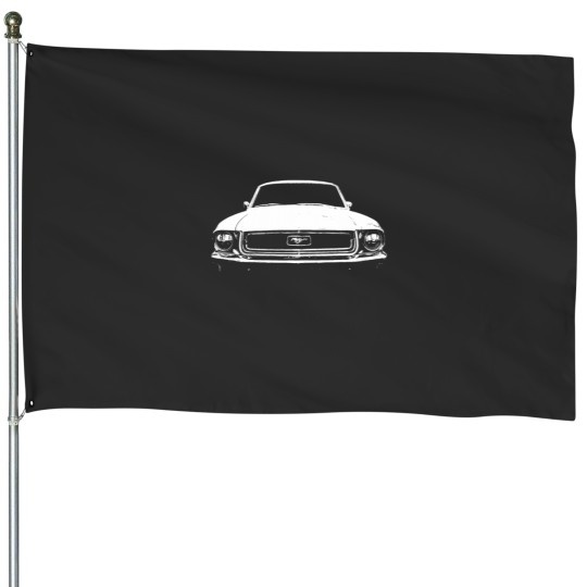 Discover 1968 Mustangss Essential House Flags