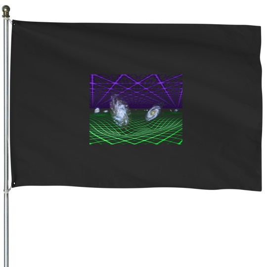 Discover Dark Energy Gravity Physics Teacher Physicist Gift STEM House Flags