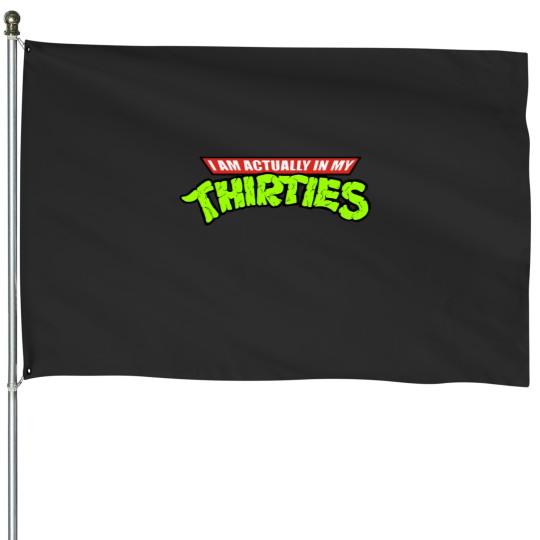 Discover Teenage Mutant Ninja Thirties House Flags