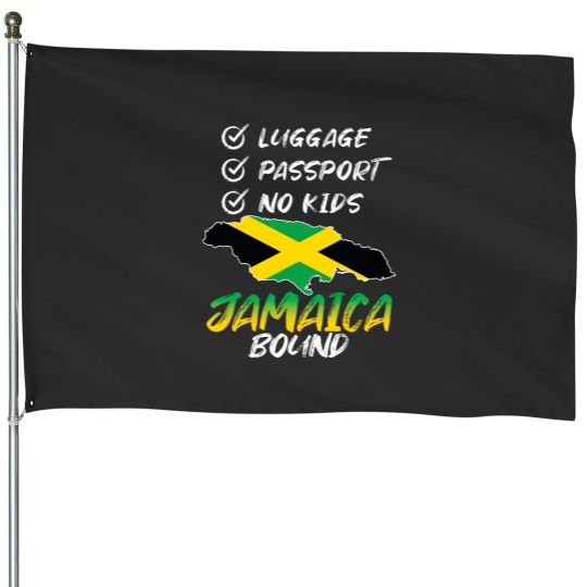Discover Jamaican Travel Vacation Trip Outfit To Jamaica Women Men House Flags