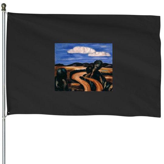 Discover Marsden Hartley Original Artwork House Flag