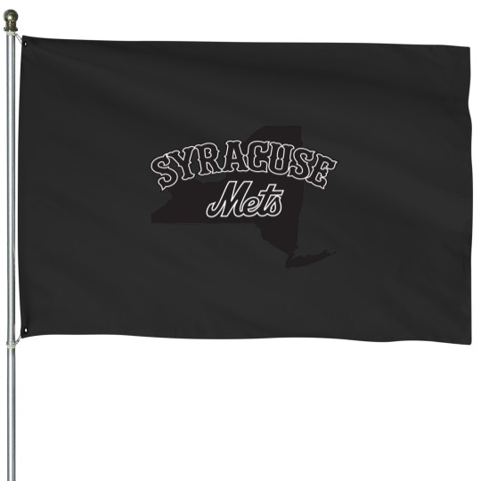 Discover Syracusee Mets logo House Flags