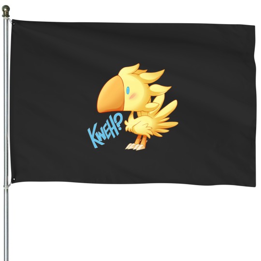 Discover Chocobo Kweh House Flags