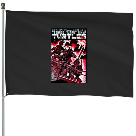 Discover Teenage Mutant Ninja Turtles First Comic House Flags