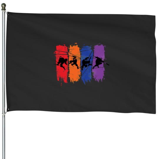 Discover TEENAGE MUTANT NINJA TURTLES House Flags