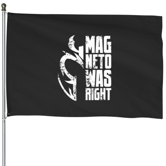 Discover Magneto Was Right - White House Flags