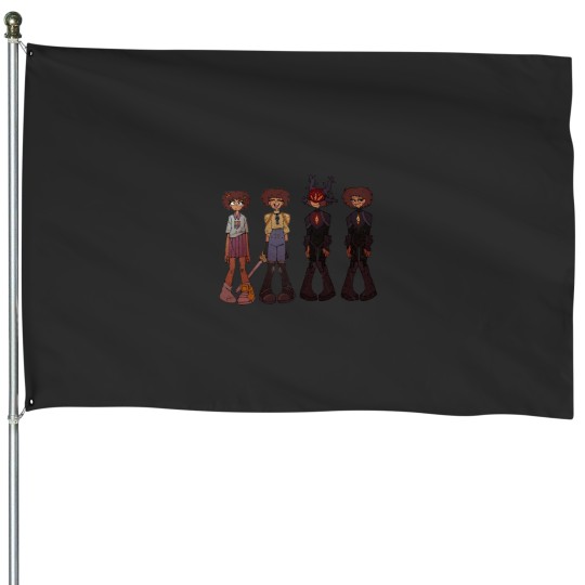 Discover Anne Boonchuy Amphibia AU House Flags