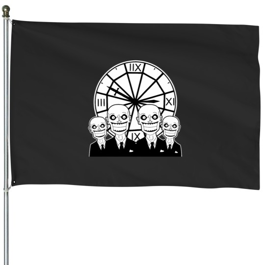 Discover The Gentlemen Clocktower Classic House Flags