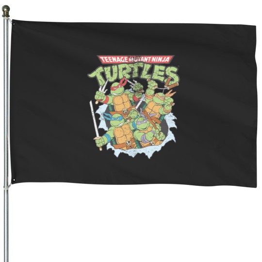 Discover Teenage Mutant Ninja Turtles Breakthrough Group House Flags