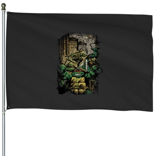 Discover TMNT Classic House Flags