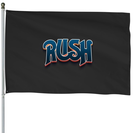 Discover Rush Band 3D #3 House Flags