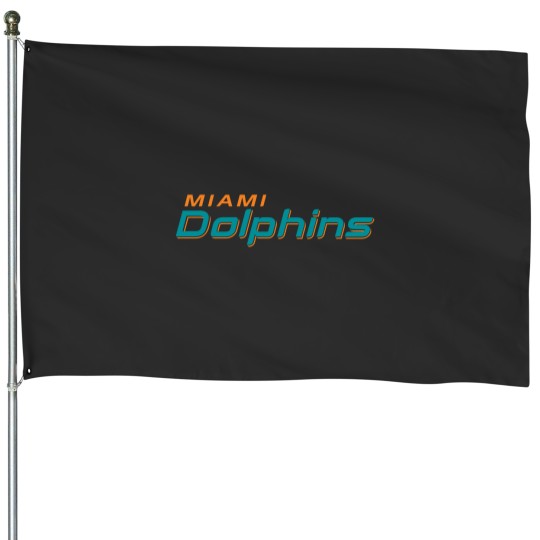 Discover Miami Dolphins-Logo House Flags