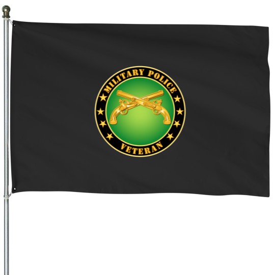 Discover Military Police Veteran House Flags