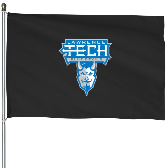 Discover lawrence tech blue devils House Flags