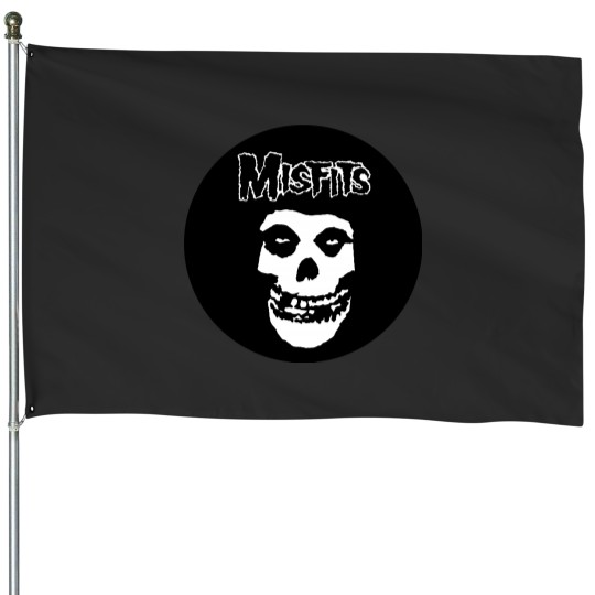 Discover Misfitss Band Logo House Flags
