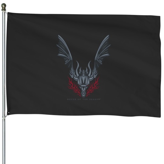 Discover House of the Dragon Flames In Flight House Flags