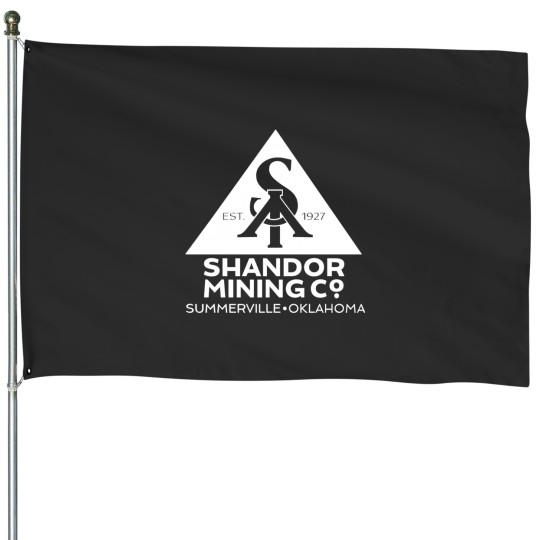 Discover Ivo Shandor Mining Co Summerville Oklahoma House Flags