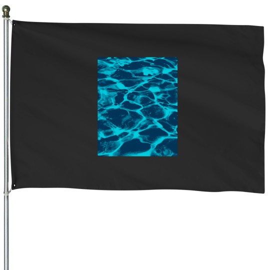Discover Dark Water Sea Ocean Nautical Turquoisee 2 Of 4 2109 House Flags