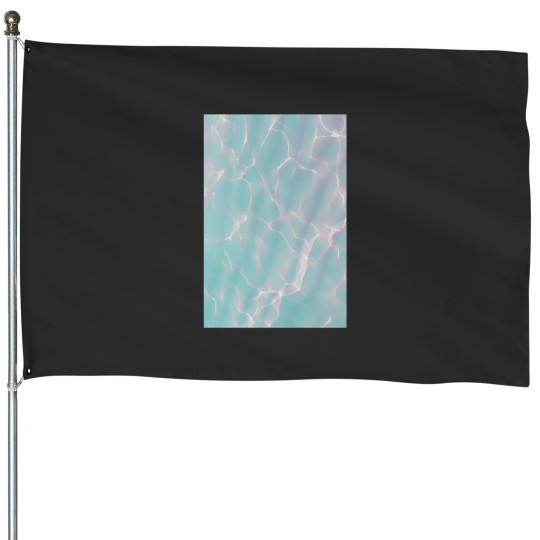 Discover Crystalline Sea - Turquoisee Light 3180 House Flags