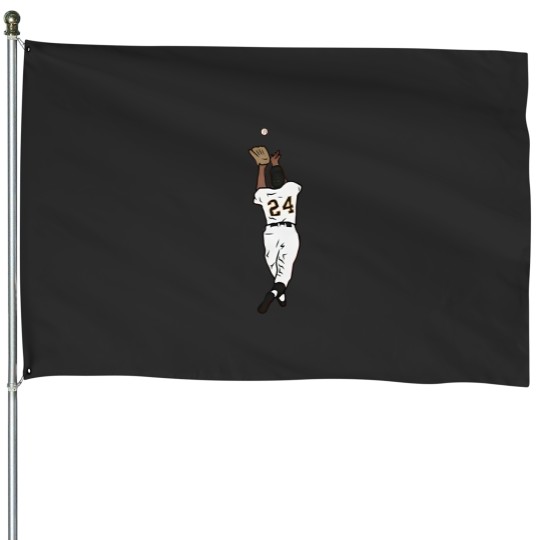 Discover Willie Mays “The Catch” Baseball House Flags