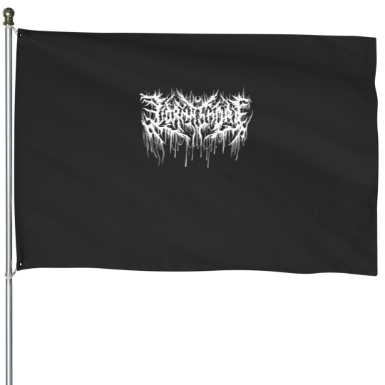Discover Lorna Shore Drip House Flags - Metal Music House Flags