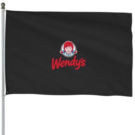Discover Wendys Logo restaurant House Flags