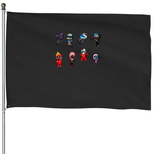 Discover F 1 Mini Drivers  Pack Classic 6188 House Flags