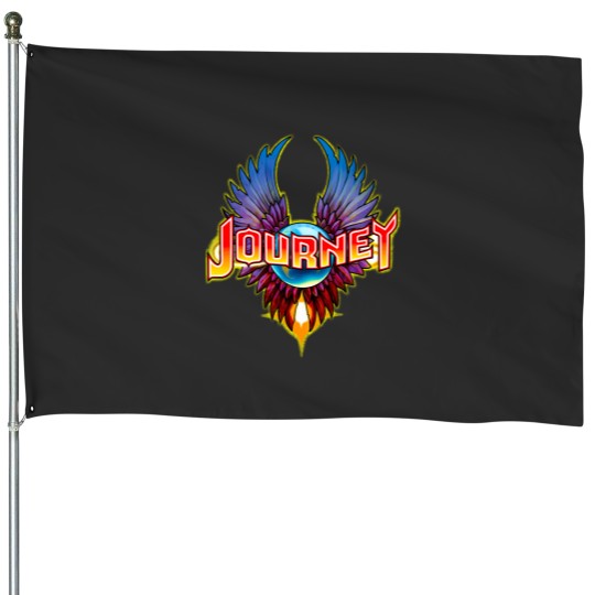 Discover Journey Infinity Wings House Flags Rock n Roll Band Vintage 1717 House Flags