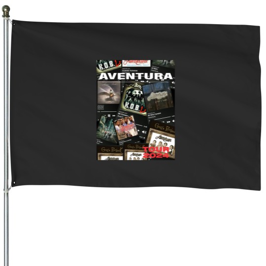 Discover 2024 Aventura Tour Cerrando Ciclos Concierto, Aventura House Flags