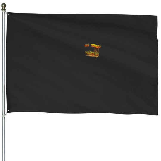 Discover Bag End Door Sticker House Flags