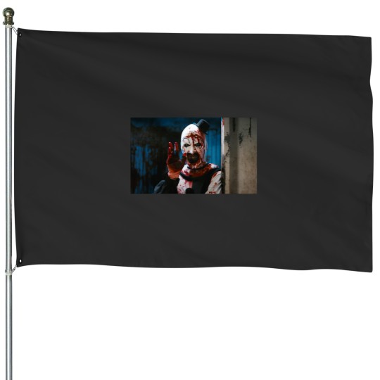 Discover Art The Clown Terrifier 1 Essential House Flags
