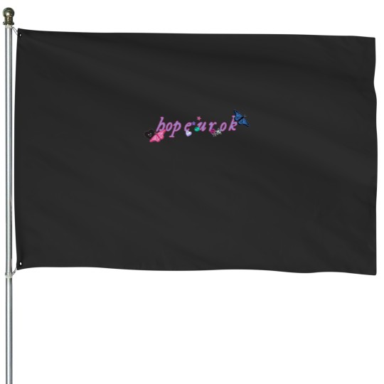 Discover hope ur ok House Flags