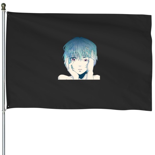 Discover Rei Ayanami NEON GENESISss Evangelion House Flags