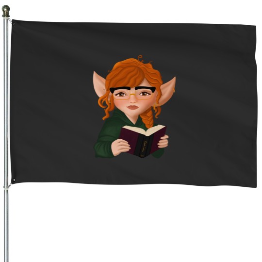 Discover Redheaded Book Goblin Vol. 1 House Flags