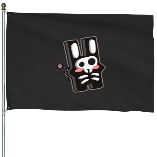 Discover Freezer Bunny of Death House Flags