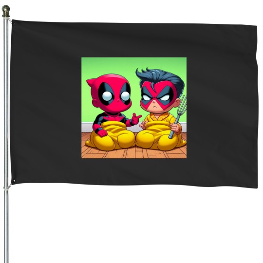 Discover Mutant Babies in Action House Flags