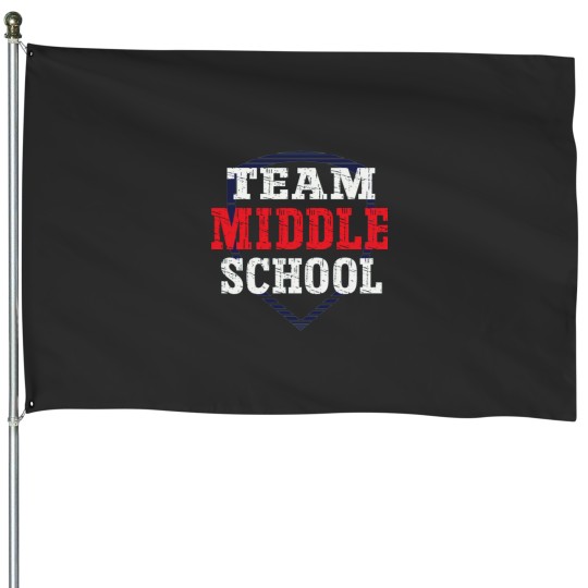 Discover Middle School Team Active House Flags
