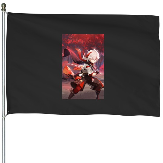 Discover Genshin Impact Kazuha Kaedehara House Flags