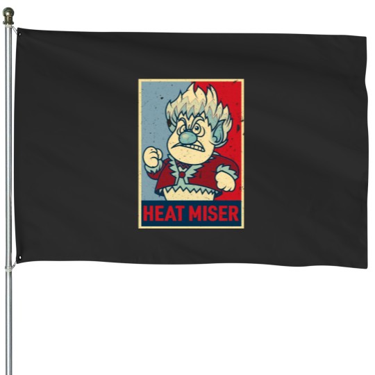 Discover red color heat character House Flags