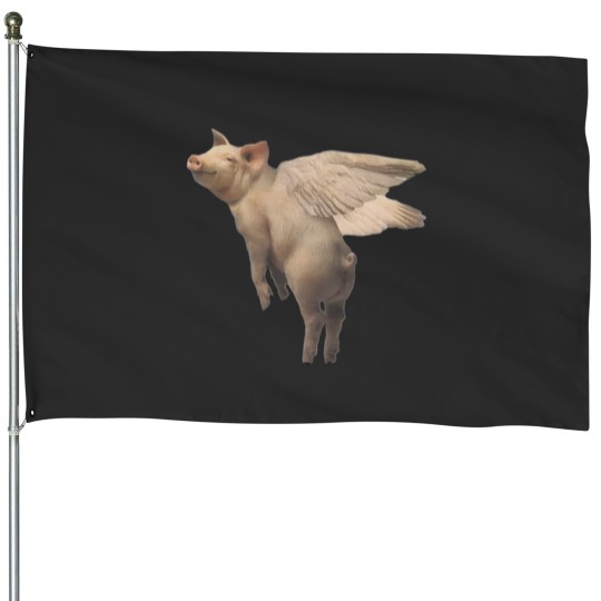 Discover When Pigs Fly House Flags