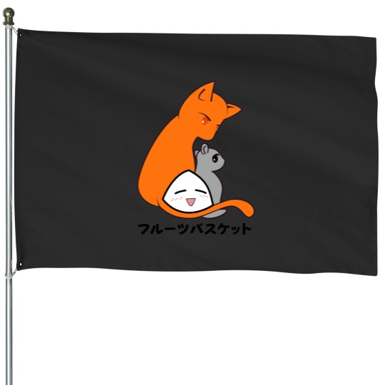 Discover Kyō Yuki OnigiriCat mouse OnigiriAnime zodiacCosplay cute House Flags