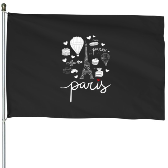 Discover Paris is always a good idea House Flags