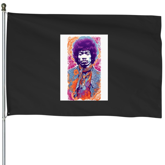 Discover Jimi Baseball Sleeve House Flags