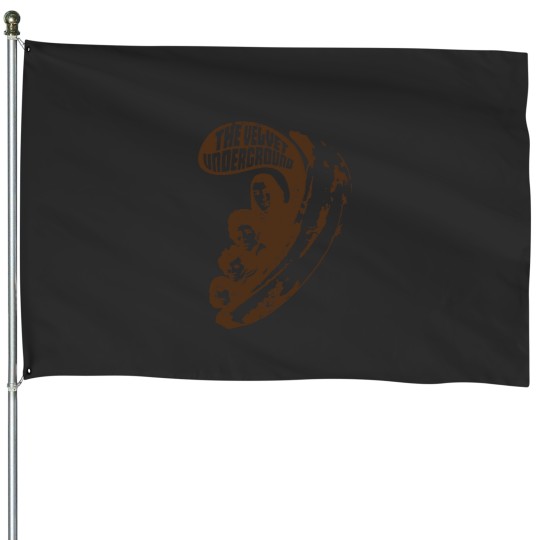 Discover Vintagess Legendary Rock Band The Velvet Underground Essential House Flags